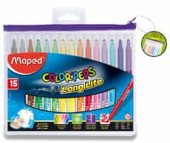 Maped Otroški markerji Color'Peps Long Life 15 barv