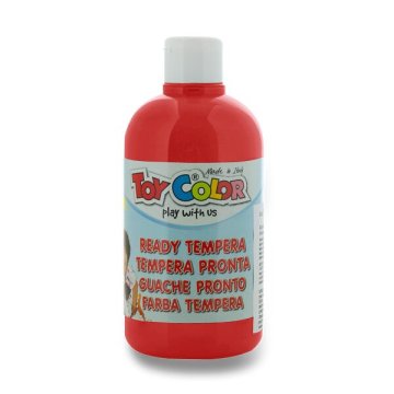 Tempera barva Ready Tempera, 500 ml - rdeča