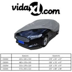 Vidaxl Pokrivalo za avtomobil iz netkanega blaga velikost XL
