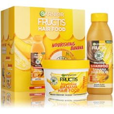 Garnier Fructis Hair Food Banana darilni set hranilne nege za suhe lase