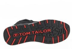 Tom Tailor Moške gležnjarje 4282402 Black (Velikost 41)