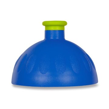 Zdravá lahev Zdrav pokrovček za steklenico - modro/zeleno