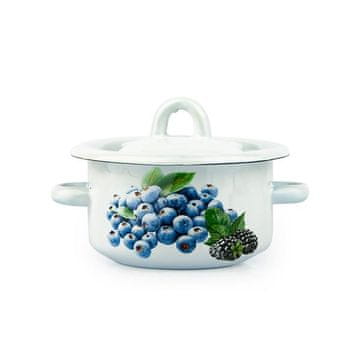 Toro LONEC S POKROVOM IZ EMAJLA 0,4 L, DEKOR BOROVNICA