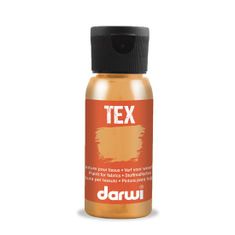 Darwi TEX barva za tekstil - Kovinski baker 50 ml