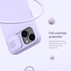 Nillkin CamShield Silky Magnetic Silikonski ovitek za Apple iPhone 14 Black