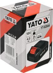 YATO 18-voltna litij-ionska baterija, 4,0ah