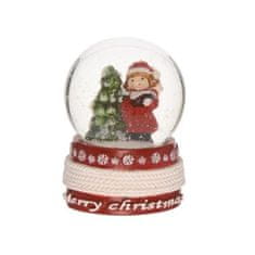 Rayher.	 Snežna krogla, Merry Christmas, 5x5x6,3cm
