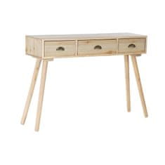 DKD Home Decor Konzola DKD Home Decor Naravni les MDF Svetlo roza Mornarsko modra (110 x 30 x 78 cm)