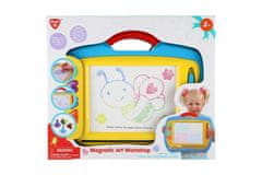 Playgo Magnetna risalna deska iz plastike 20x15cm