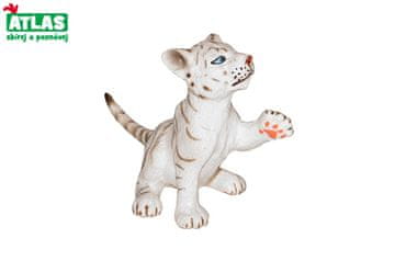 A - Figurica mladiča belega tigra 6 cm