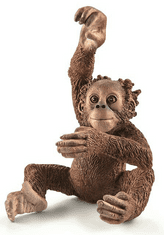 Schleich figura, orangutan, mladič, 5.3 x 3.7 x 4 cm