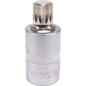 YATO Nastavek 1/2" večzobni nastavek M14 55 mm