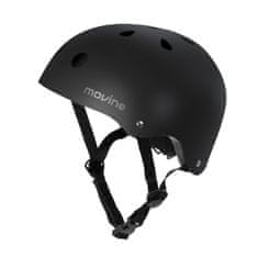 Čelada za freestyle Movino Black Ops (54-58 cm), črna, P-017-M