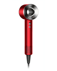 Dyson Supersonic HD07 sušilnik las, nikelj/rdeč
