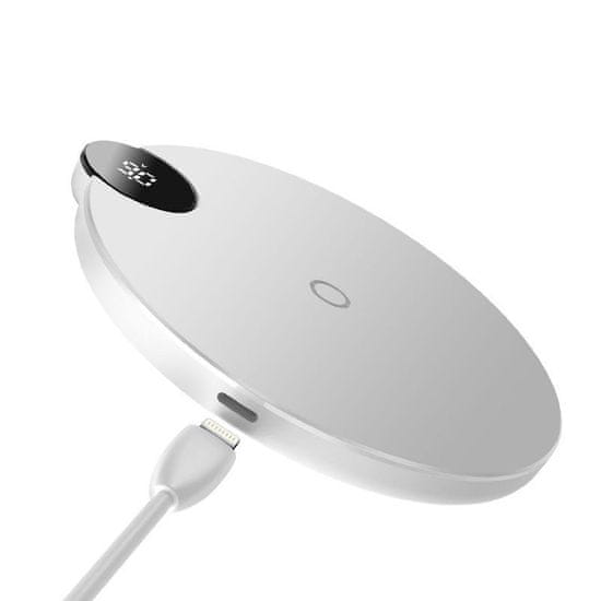 BASEUS Baseus Wireless Charger 10W brezžični polnilnik - bel