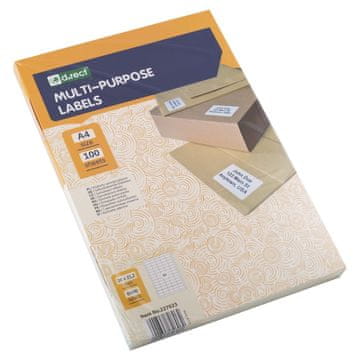 shumee Samolepilna etiketa D.rect A4 65 kosov 38x21,2 100 listov