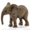figura, afriški slon, mladič, 5.5 x 6.8 x 3.5 cm
