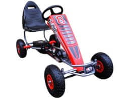R-Sport Otroški Gokart G5 Rdeča