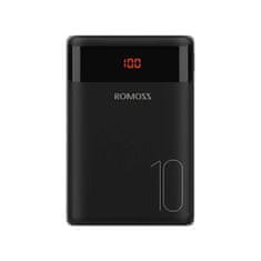 Romoss prenosna baterija Ares 10 10000mAh Power Bank (črna)