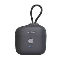 TELESIN 4000mAh prenosna baterija powerbank polnilec za mikrofon RODE Wireless GO I / II (TE-WMB-001)