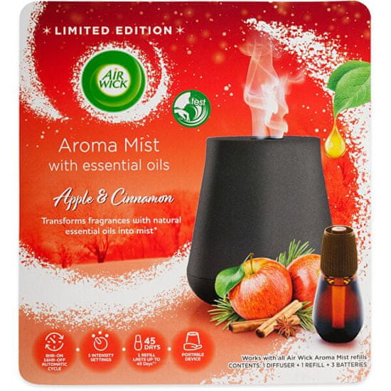 Aroma izparilnik in polnilo Cimet & jabolko 20 ml
