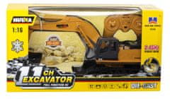 WOWO RC buldožer H-Toys 1510 - 11CH 2,4 GHz 1,16 daljinsko voden bager