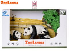 Zoolandia panda z mladiči in dodatki
