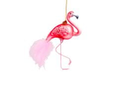 LAALU.cz Božični okrasek Flamingo 15 cm