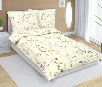 Platneni krep - 140x220, 70x90 cm - Fialka
