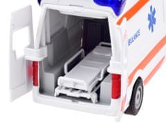 JOKOMISIADA Ambulanca + nosila Ambulanca z zvokom ZA3835