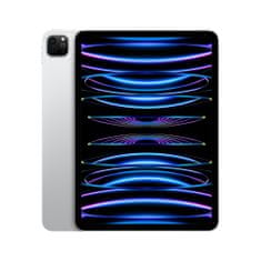 Apple iPad Pro 11 tablični računalnik, 256 GB, Wi-Fi, Silver (4. generacija) (MNXG3HC/A)