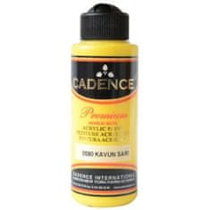 Cadence Akrilna barva Premium - Citronsko rumena / 70 ml