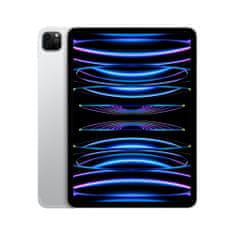 Apple iPad Pro 11 tablični računalnik, 256 GB, Cellular, Silver (4. generacija) (MNYF3HC/A)