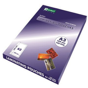 shumee D.rect laminacijska folija A3 125MIC 100 listov