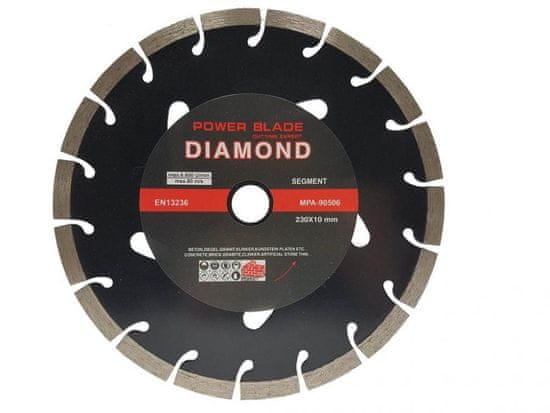 MAR-POL Diamantna segmentna rezalna plošča 230mm POWER BLADE