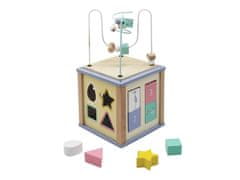eliNeli Montessori kocka za dejavnosti 40 cm