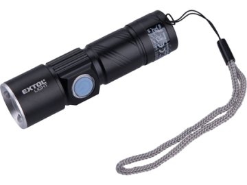Extol Light Svetilka Extol Light 43135 svetilka 150lm, polnilna, USB, zoom, XPE 3W LED