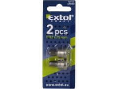 Extol Craft Nastavek za suhomontažne plošče Extol Craft (65800) 2ks, PH 2x25mm, CrV
