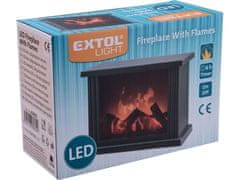 Extol Light Električni kamin Extol Light (43400) z ognjem LED
