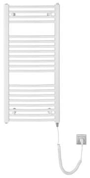 AQUALINE AQUALINE ORBIT-E električni radiator, 450x960mm, 300W, bel, brez termostata