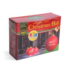 Family Christmas Napihljiva osvetljena RGB LED božična krogla 60cm