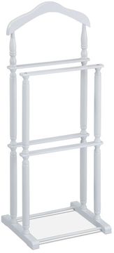 Autronic tihi služabnik, višina 108 cm, masivno kavčukovo drevo, Bela Mat lak, nosilnost 7 kg 20652-04 WT