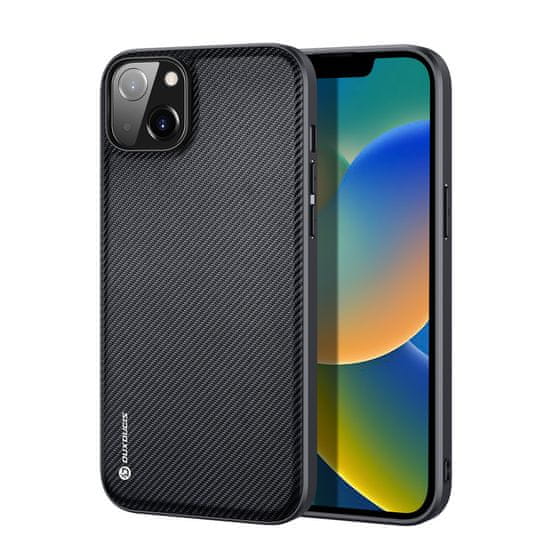 slomart dux ducis fino ovitek za iphone 14 črn iz najlona