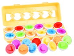 JOKOMISIADA Egg puzzle ujemanje oblik 12 kosov. ZA3810