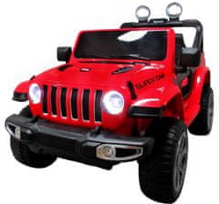 R-Sport Veliki Jeep X4 4x4 Rdeč