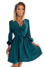 Numoco Obleka z izrezom Veže zelena L/XL