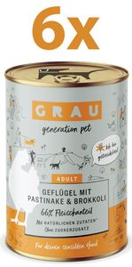 GP Adult konzerva za pse, perutnina & pastinak & brokoli, 6 x 400 g