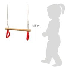 Legler majhna gugalnica za noge z gimnastičnimi ročaji