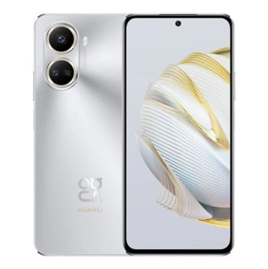 Huawei nova 10 SE pametni telefon, 8 GB/128 GB, srebrna