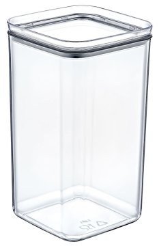 Kozarec 1L kvadratni s tesnilom KABI